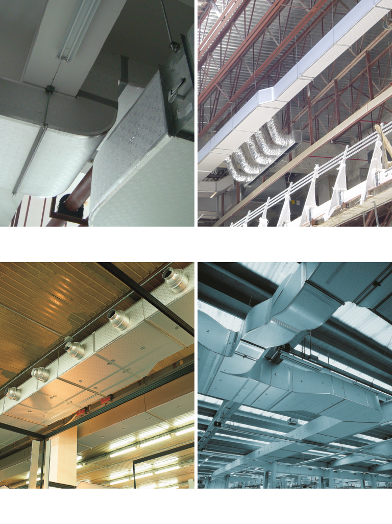Application of PIR pre encapsulated ductwork in HVAC systems